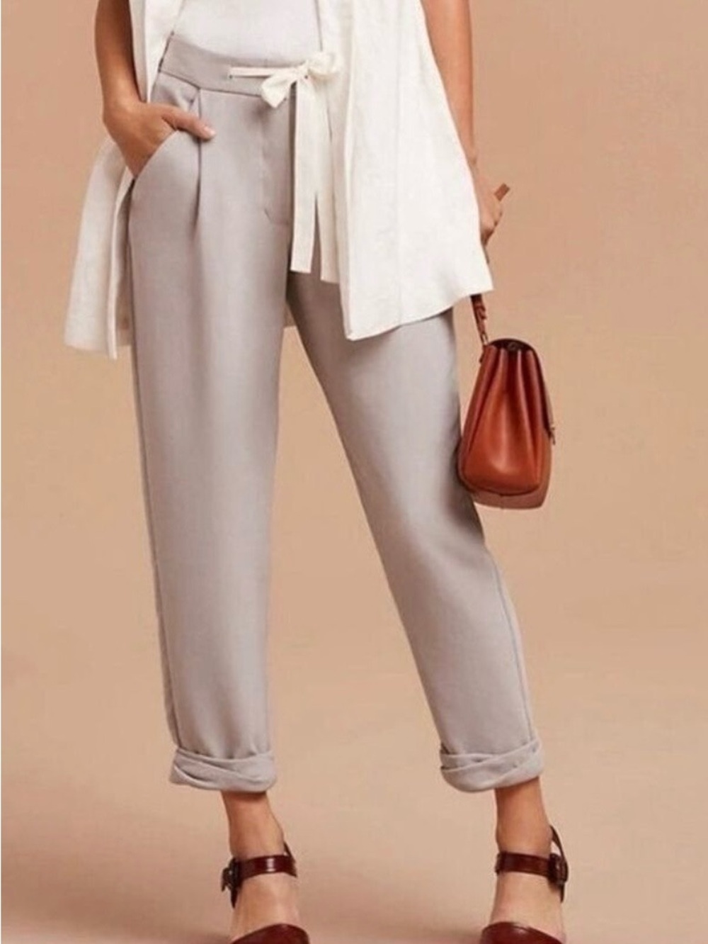 Aritzia Wilfred Allant pant with linen size 00